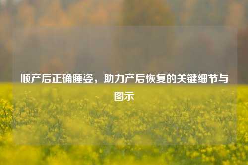 顺产后正确睡姿，助力产后恢复的关键细节与图示