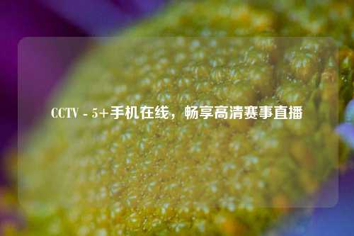CCTV - 5+手机在线，畅享高清赛事直播
