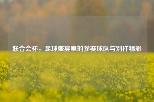 联合会杯，足球盛宴里的参赛球队与别样精彩