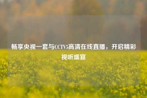 畅享央视一套与CCTV5高清在线直播，开启精彩视听盛宴