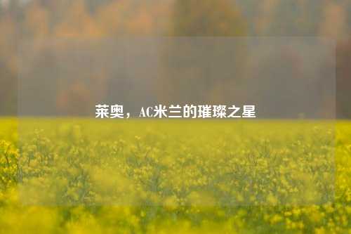 莱奥，AC米兰的璀璨之星