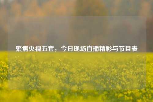 聚焦央视五套，今日现场直播精彩与节目表