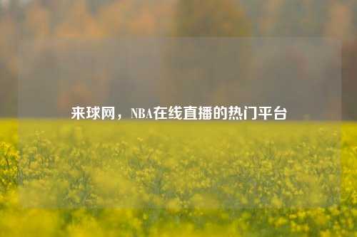 来球网，NBA在线直播的热门平台