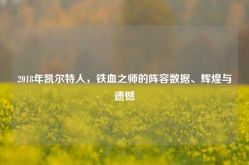 2018年凯尔特人，铁血之师的阵容数据、辉煌与遗憾