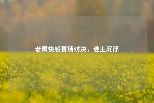 老鹰快船赛场对决，谁主沉浮