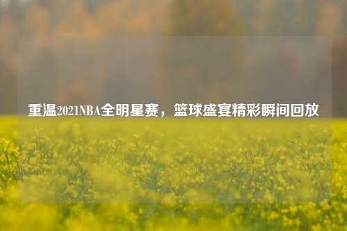 重温2021NBA全明星赛，篮球盛宴精彩瞬间回放