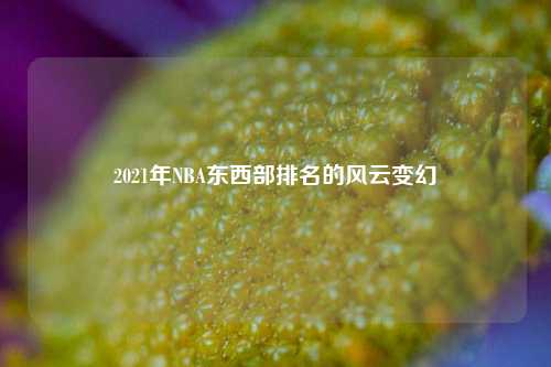 2021年NBA东西部排名的风云变幻