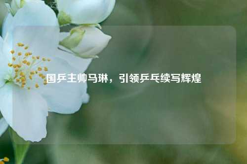 国乒主帅马琳，引领乒乓续写辉煌