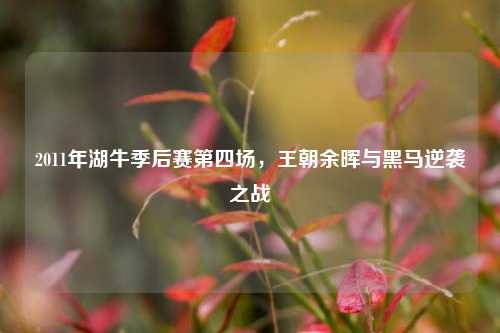 2011年湖牛季后赛第四场，王朝余晖与黑马逆袭之战